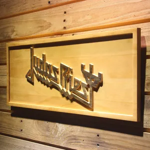 Judas Priest Wood Sign