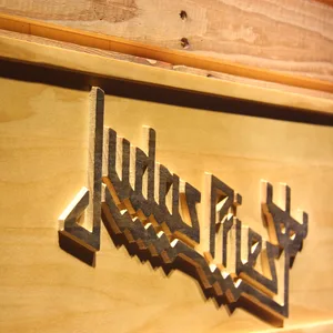 Judas Priest Wood Sign