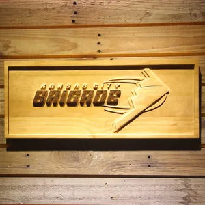 Kansas City Brigade Wood Sign - Legacy Edition