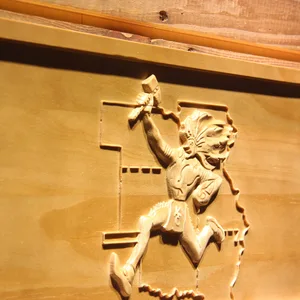Kansas City Chiefs 1963-1971 Logo Wood Sign - Legacy Edition