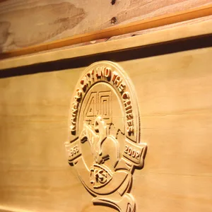 Kansas City Chiefs 40th Anniversary Logo Wood Sign - Legacy Edition