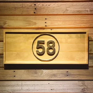 Kansas City Chiefs Derrick Thomas Memorial Wood Sign - Legacy Edition