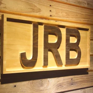 Kansas City Royals JRB Memorial Logo Wood Sign - Legacy Edition