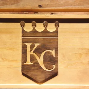 Kansas City Royals Logo Wood Sign