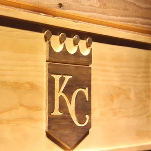 Kansas City Royals Logo Wood Sign
