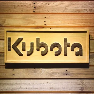Kubota Wood Sign