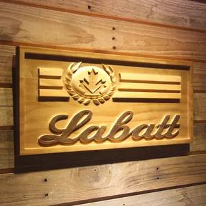 Labatt Wood Sign