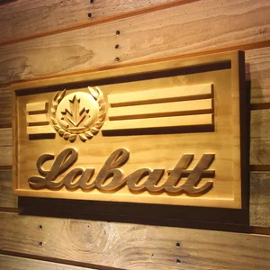 Labatt Wood Sign