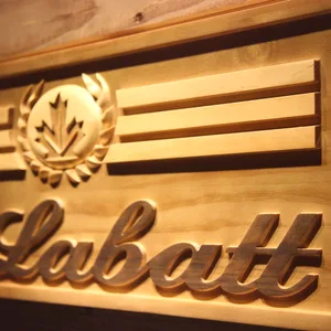 Labatt Wood Sign