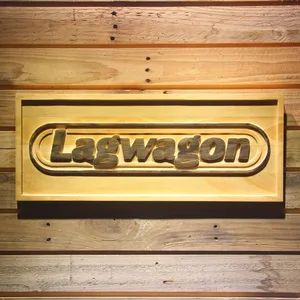 Lagwagon Wood Sign