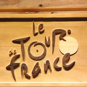 Le Tour de France Wood Sign