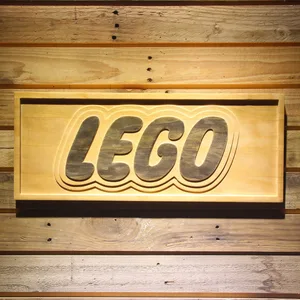 Lego Wood Sign