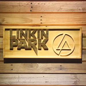 Linkin Park Wood Sign