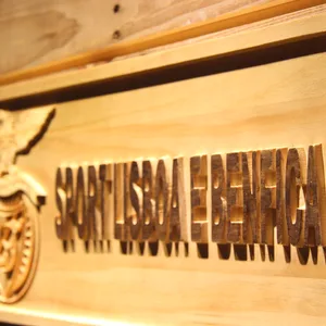 Lisbon S.L. Benfica Wood Sign