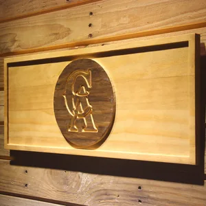 Los Angeles Angels of Anaheim 1993-1994 Logo Wood Sign - Legacy Edition