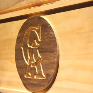 Los Angeles Angels of Anaheim 1993-1994 Logo Wood Sign - Legacy Edition