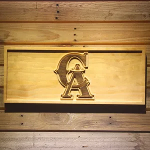 Los Angeles Angels of Anaheim 1995-1996 Logo Wood Sign - Legacy Edition