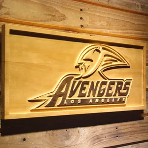 Los Angeles Avengers Wood Sign - Legacy Edition