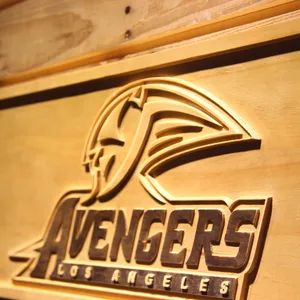 Los Angeles Avengers Wood Sign - Legacy Edition
