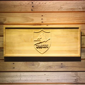 Los Angeles Chargers 1961-1973 Wood Sign - Legacy Edition