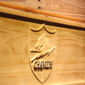 Los Angeles Chargers 1961-1973 Wood Sign - Legacy Edition