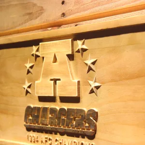 Los Angeles Chargers 1994 AFC Champions Wood Sign - Legacy Edition