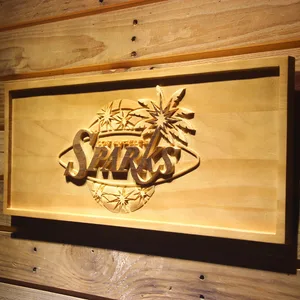 Los Angeles Sparks Wood Sign