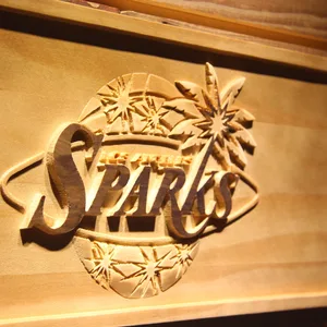 Los Angeles Sparks Wood Sign