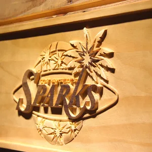 Los Angeles Sparks Wood Sign