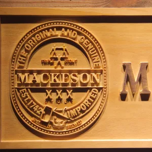 Mackeson Triple Stout Wood Sign
