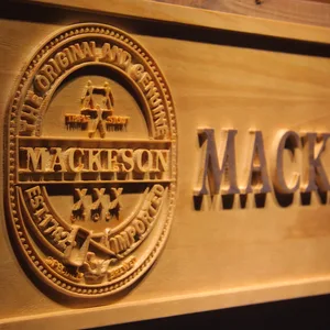 Mackeson Triple Stout Wood Sign