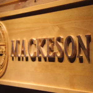 Mackeson Triple Stout Wood Sign