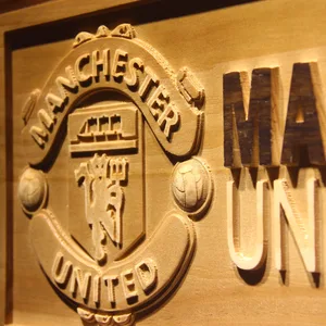 Manchester United Football Club Wood Sign