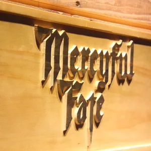 Mercyful Fate Wood Sign