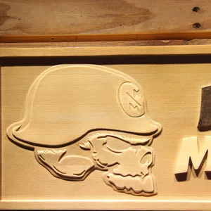 Metal Mulisha Skull Logo Wood Sign