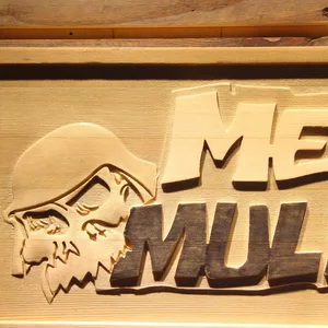 Metal Mulisha Wordmark Wood Sign