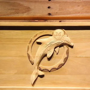 Miami Dolphins 1989-1996 Wood Sign - Legacy Edition