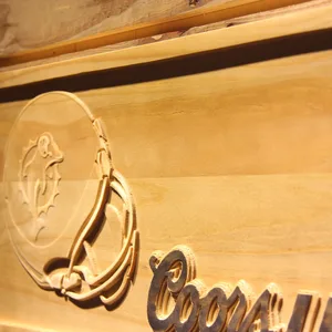 Miami Dolphins Coors Light Helmet Wood Sign - Legacy Edition