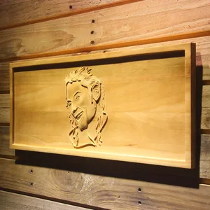 Michael Jackson Face Wood Sign