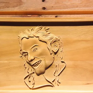 Michael Jackson Face Wood Sign