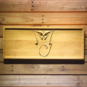 Michael Jackson Monogram Wood Sign