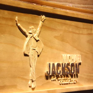 Michael Jackson Ultimate Collection Wood Sign