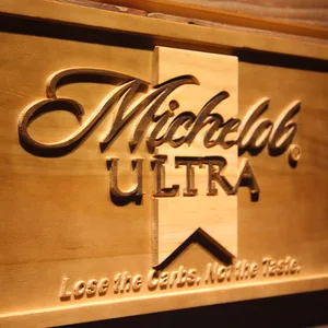 Michelob Ultra Wood Sign