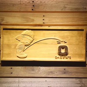 Michigan Wolverines Calvin vs Buckeyes Wood Sign