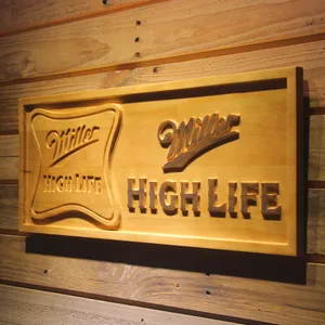Miller High Life Wood Sign