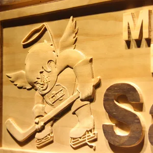 Minnesota Fighting Saints Wood Sign - Legacy Edition