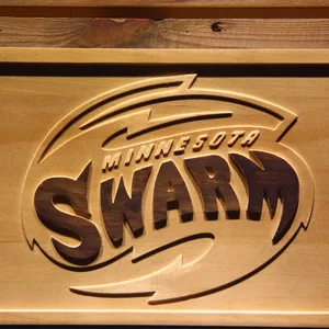 Minnesota Swarm Wood Sign - Legacy Edition