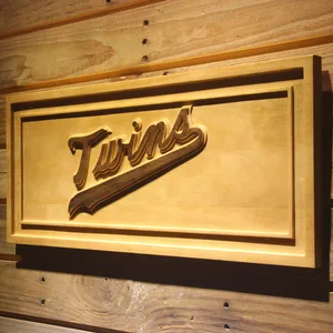 Minnesota Twins 8 Wood Sign - Legacy Edition