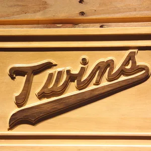 Minnesota Twins 8 Wood Sign - Legacy Edition