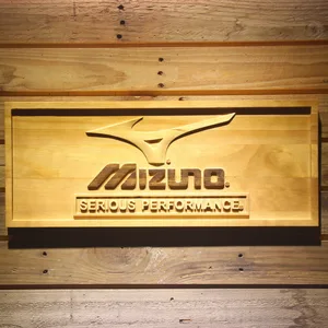 Mizuno Wood Sign